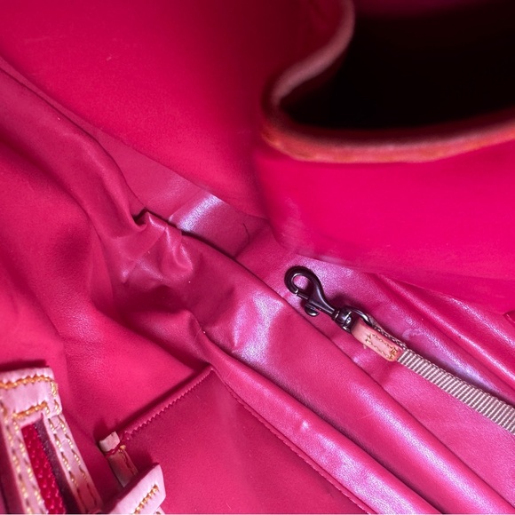 Dooney & Bourke Pebble Grain Rebecca Hobo – Teal with Tan Trim - Picture 11 of 11